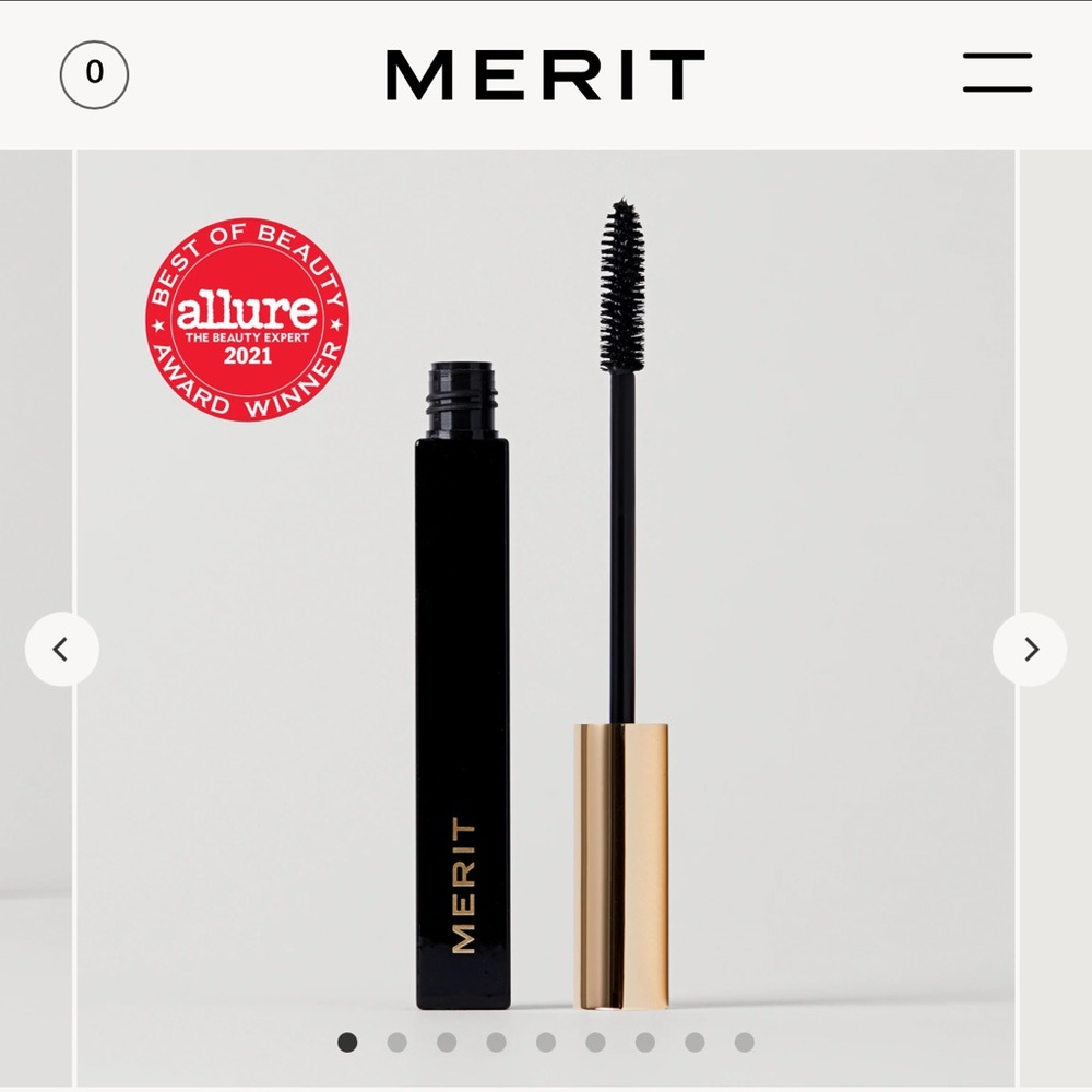 New Merit Clean Lash Lengthening Mascara : Perfect Black